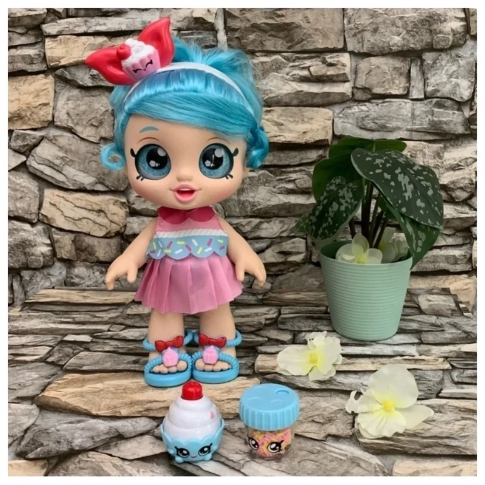Kindi Jessicake Snack Time Friend Bobble Head Series 1 Original Doll Accessories